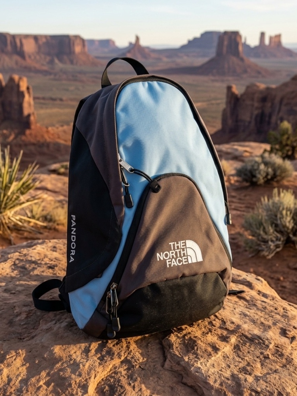 The North Face Light Blue and Brown Compact Daypack
SOLD